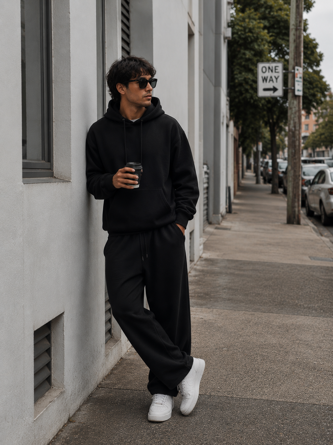 Oversized Winter Hoodie – Minimalist Street Fashion