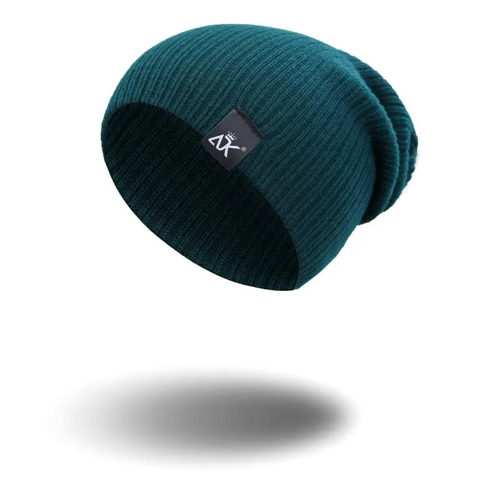 New Solid Cute Woman/Men Winter Autumn Hats Warmer Bonnet Knitted Beanies Female Beanie Caps Skullies & Beanies