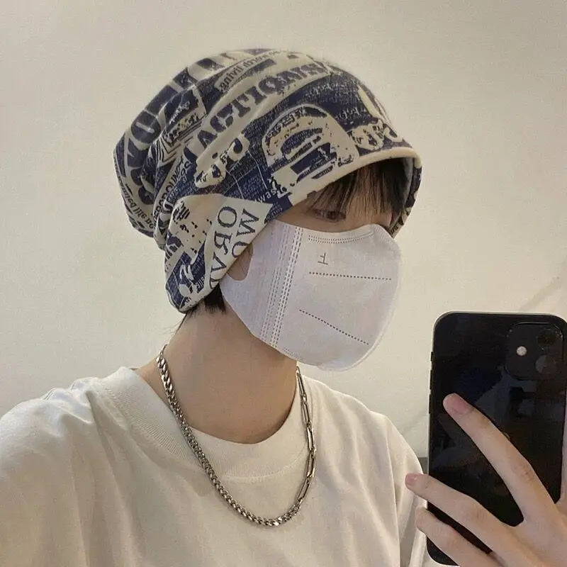 Fashion Hip Hop Beanies Hats For Men Women Spring Summer Thin Unisex Streetwear Loose Style Hats