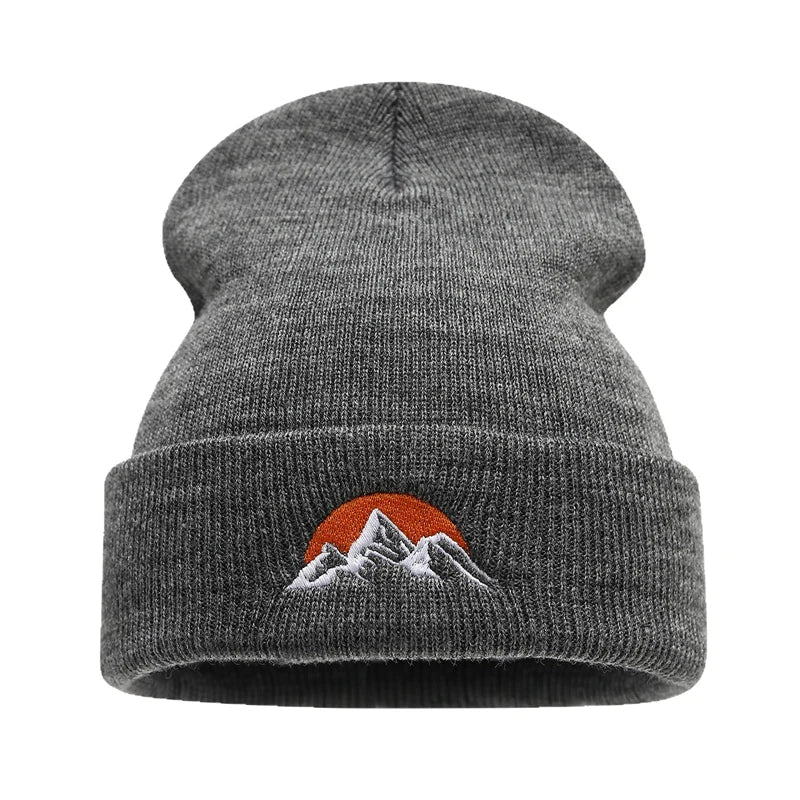 Casual Beanies for Men Women Fashion Embroidered Street Knitted Hat Winter Keep Warm Skullies Hats Bonnet