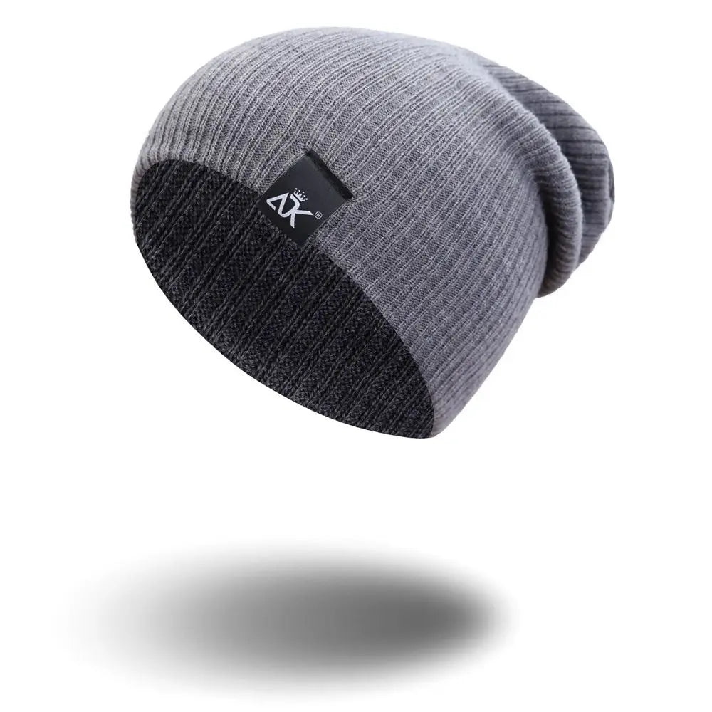New Solid Cute Woman/Men Winter Autumn Hats Warmer Bonnet Knitted Beanies Female Beanie Caps Skullies & Beanies
