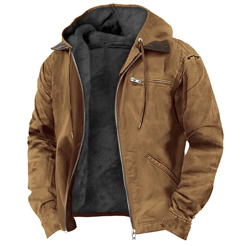 Jacket Coat Autumn Winter For Man Original Classic Field Punk Military Polar Fashion Demi Season Light Luxury Legacy Biker Blue