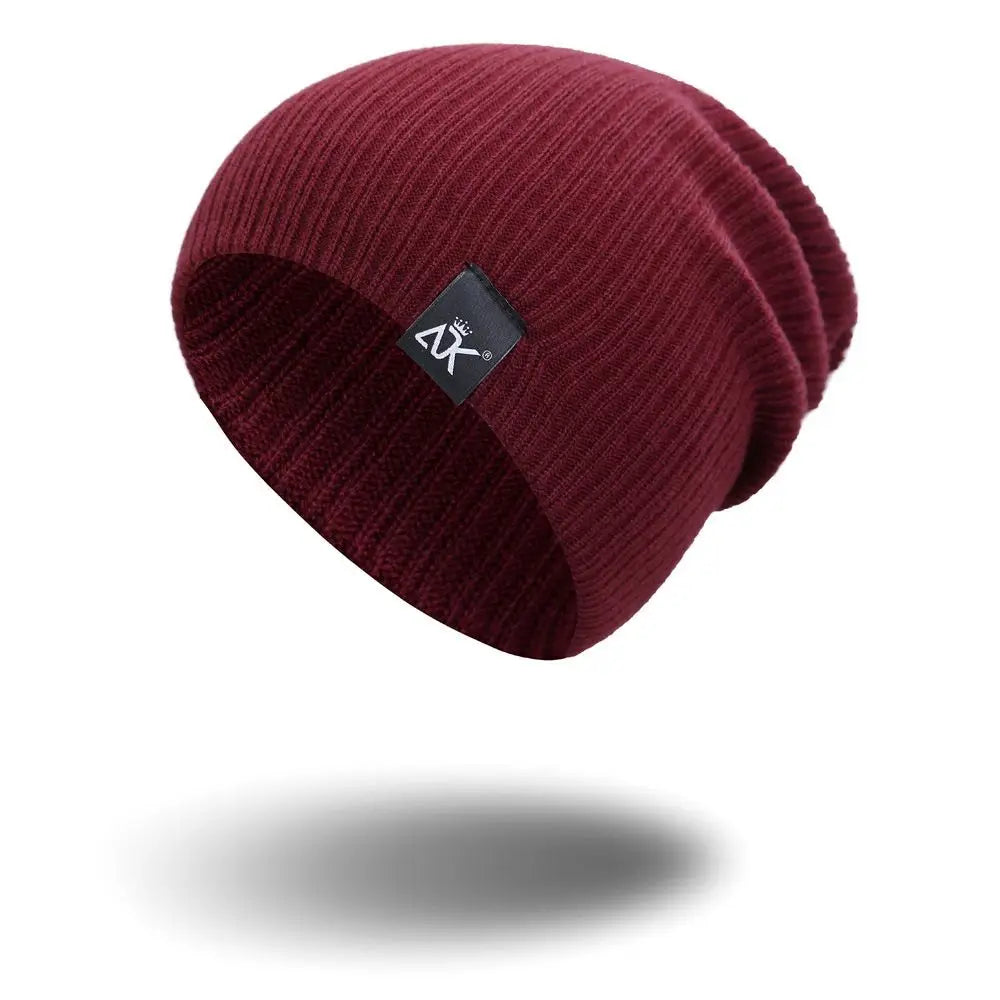 New Solid Cute Woman/Men Winter Autumn Hats Warmer Bonnet Knitted Beanies Female Beanie Caps Skullies & Beanies
