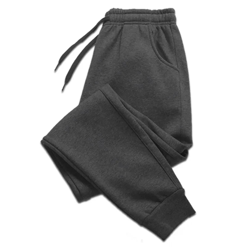 Men’s Fleece Jogger Pants – Soft Comfortable Sweatpants for Autumn & Winter