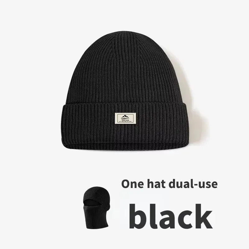 Thick Knit Winter Beanie – Warm Fur-Lined Hat for Men & Women