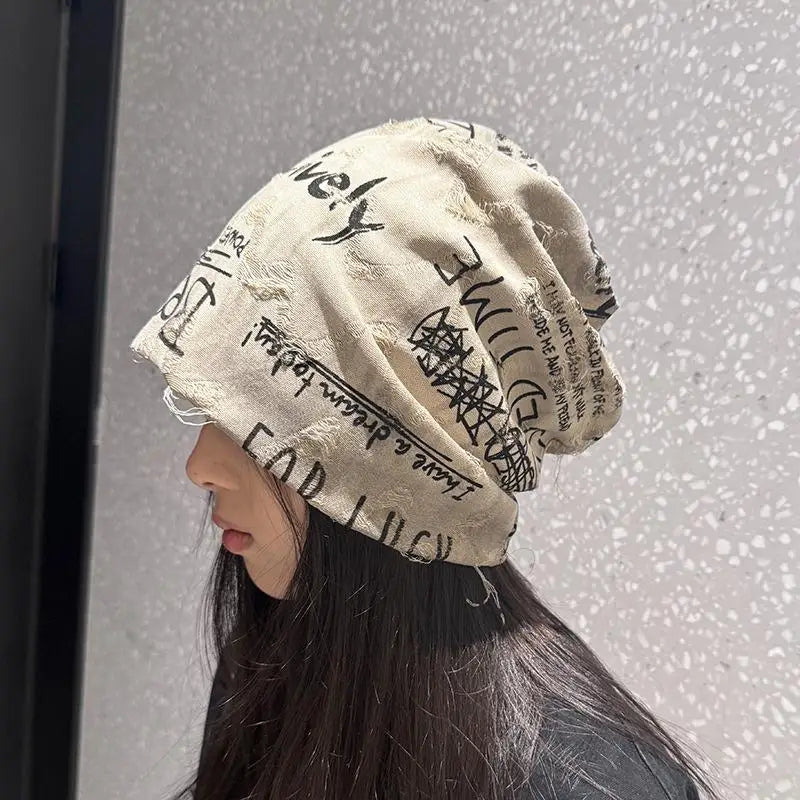 Fashion Hip Hop Beanies Hats For Men Women Spring Summer Thin Unisex Streetwear Loose Style Hats