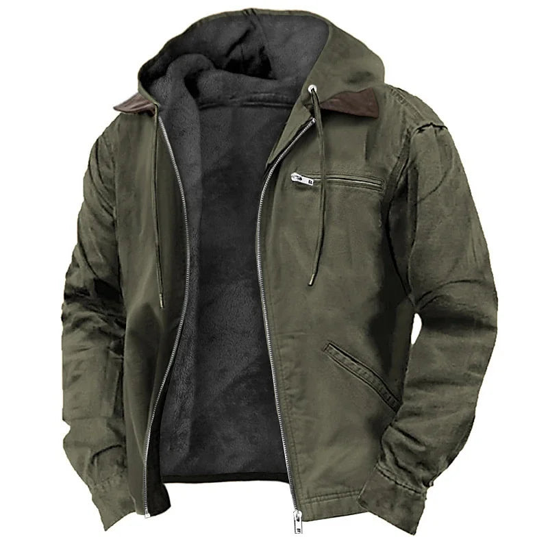 Jacket Coat Autumn Winter For Man Original Classic Field Punk Military Polar Fashion Demi Season Light Luxury Legacy Biker Blue