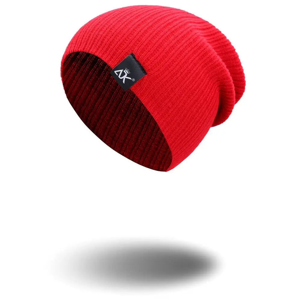 New Solid Cute Woman/Men Winter Autumn Hats Warmer Bonnet Knitted Beanies Female Beanie Caps Skullies & Beanies