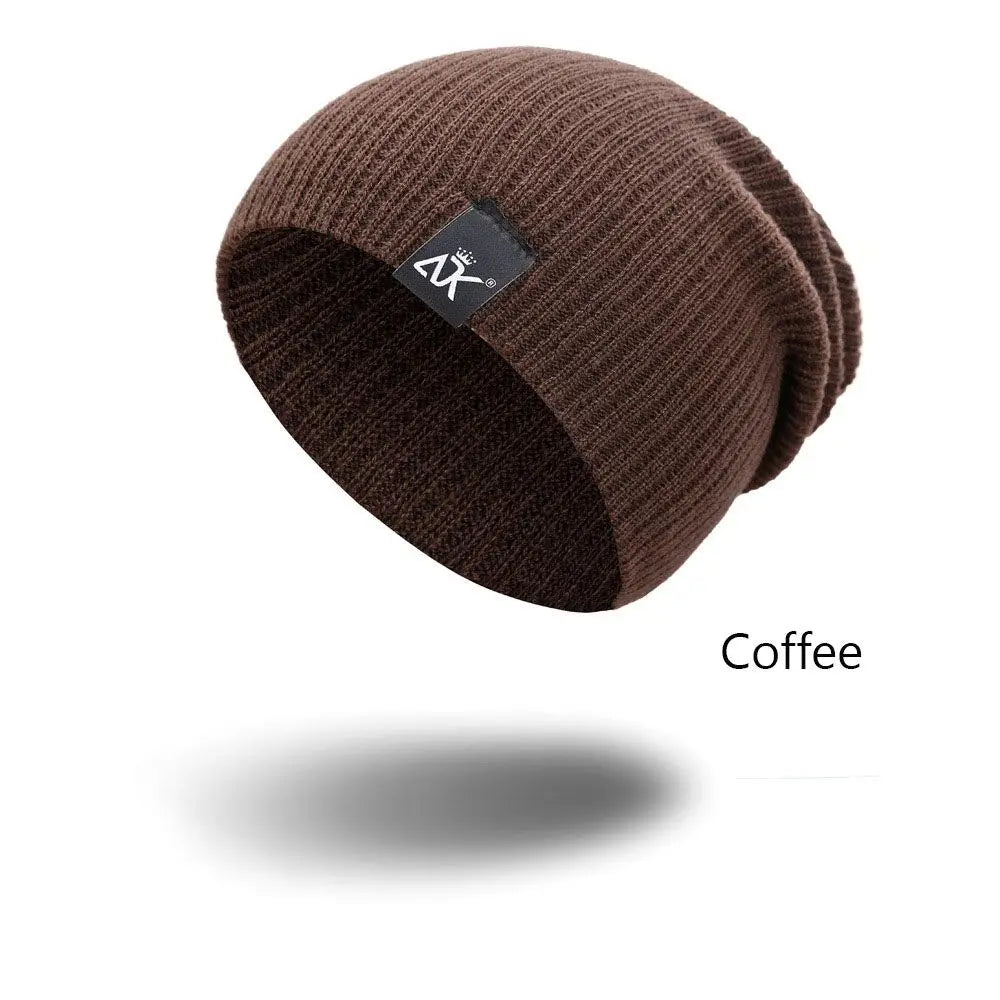 New Solid Cute Woman/Men Winter Autumn Hats Warmer Bonnet Knitted Beanies Female Beanie Caps Skullies & Beanies