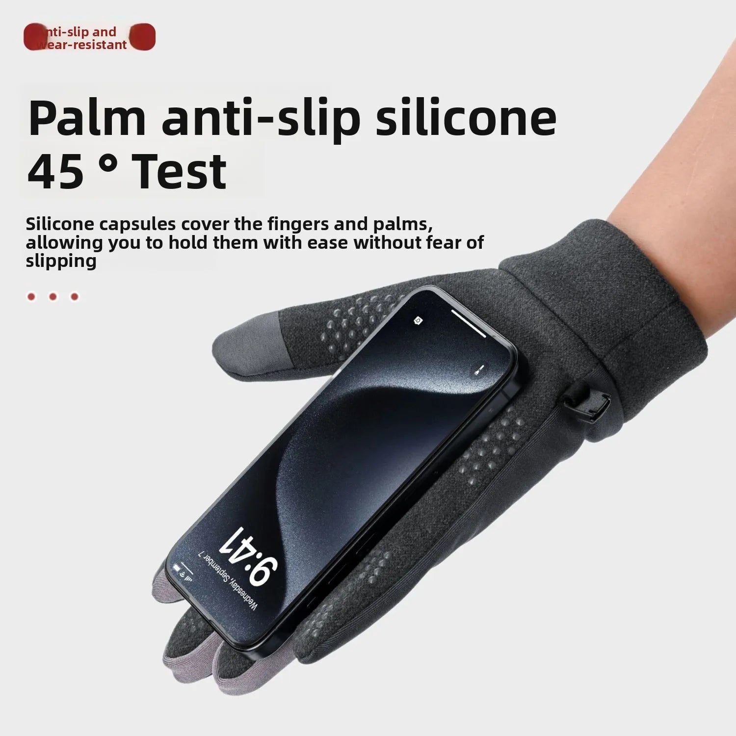 Winter Warm Gloves for Men Women Windproof Thermal Waterproof Anti-Slip Touchscreen Riding Couple