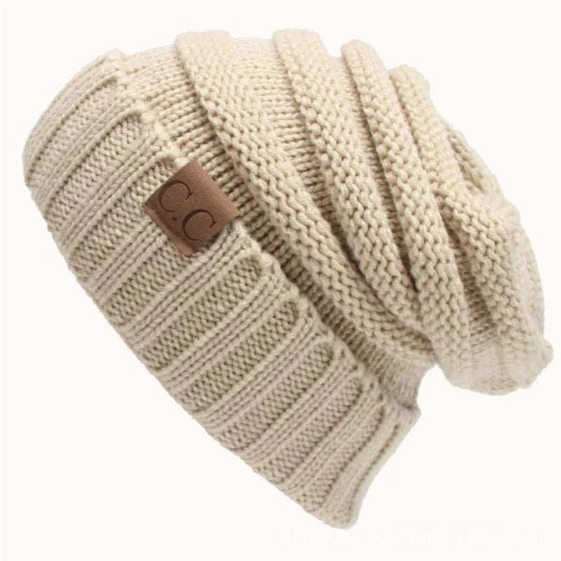 Womens Beanies for Winter Stylish Slouchy Beanies Knit Warm Thick Winter Hats for Cold Weather