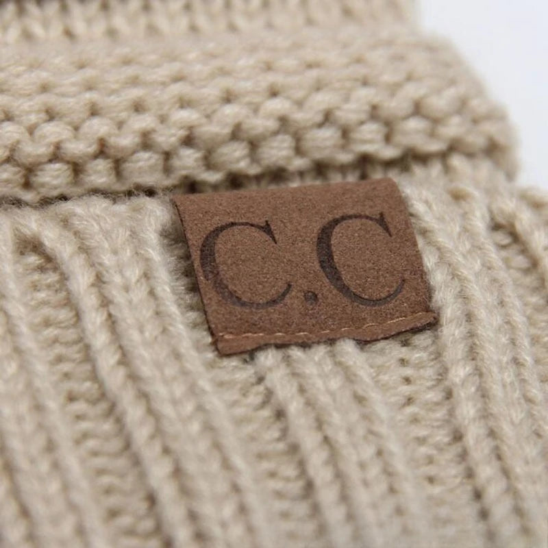 Womens Beanies for Winter Stylish Slouchy Beanies Knit Warm Thick Winter Hats for Cold Weather