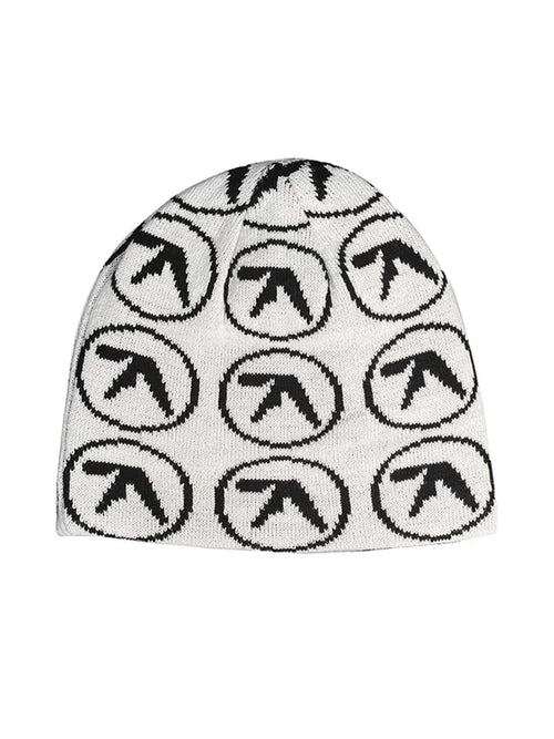 Aphex Twin Knit Beanie – Vintage Y2K Streetwear Winter Hat