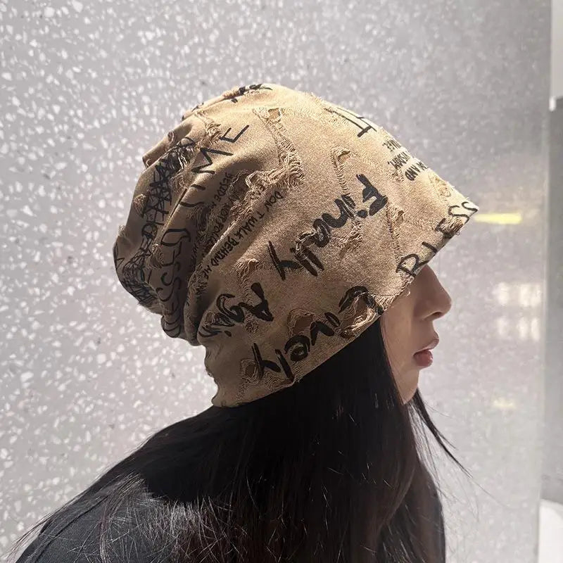 Fashion Hip Hop Beanies Hats For Men Women Spring Summer Thin Unisex Streetwear Loose Style Hats