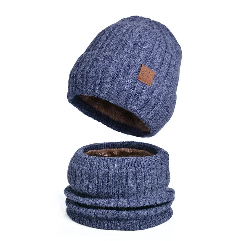 Winter Hat Skullies Beanies Hat Beanies for Men Women Wool Scarf Caps Balaclava Mask Gorras Bonnet Knitted Hat