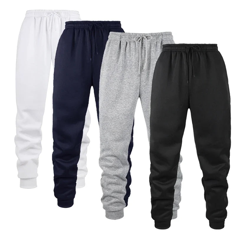 Men’s Fleece Jogger Pants – Soft Comfortable Sweatpants for Autumn & Winter