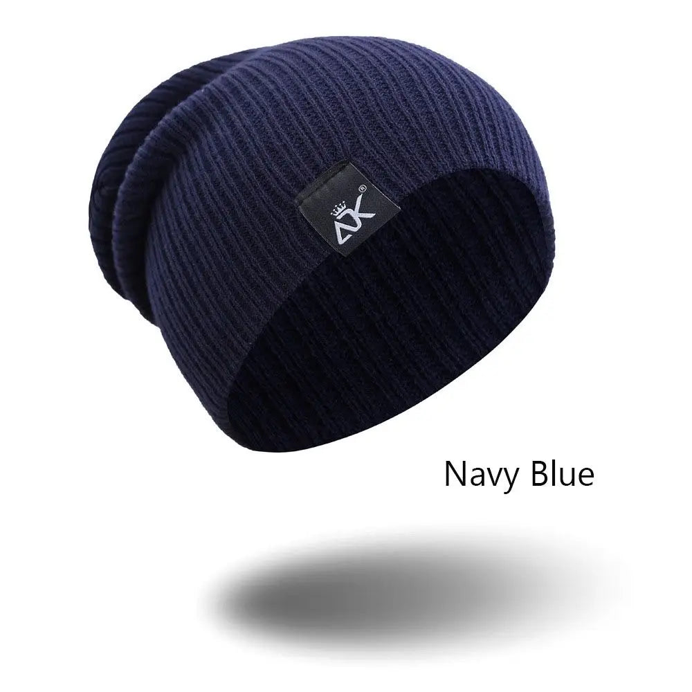 New Solid Cute Woman/Men Winter Autumn Hats Warmer Bonnet Knitted Beanies Female Beanie Caps Skullies & Beanies