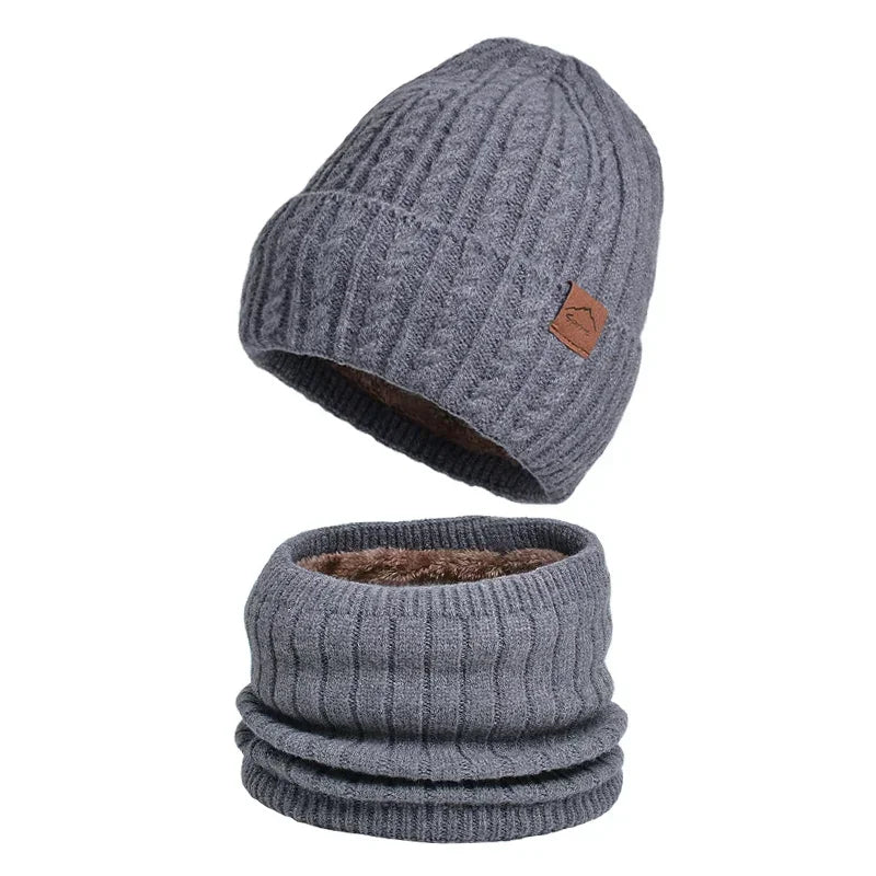 Winter Hat Skullies Beanies Hat Beanies for Men Women Wool Scarf Caps Balaclava Mask Gorras Bonnet Knitted Hat