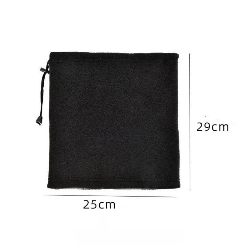 Winter MotorcycleWarm Mask Men Women Fleece Neck Outdoor Warmer Windproof Scarf Camping Hiking Balaclava Cycling Face Mask
