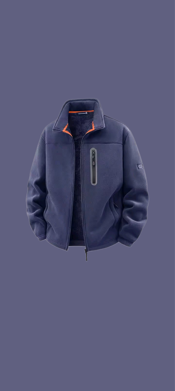 Men’s Ultra Warm Fleece Jacket – Soft Windproof Outdoor Winter Essential