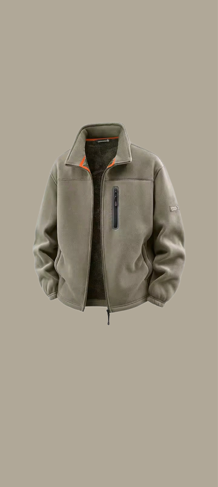 Men’s Ultra Warm Fleece Jacket – Soft Windproof Outdoor Winter Essential