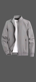 Men’s Lightweight Casual Jacket – Stand Collar Outdoor Sport Zip-Up Coat for Spring & Autumn